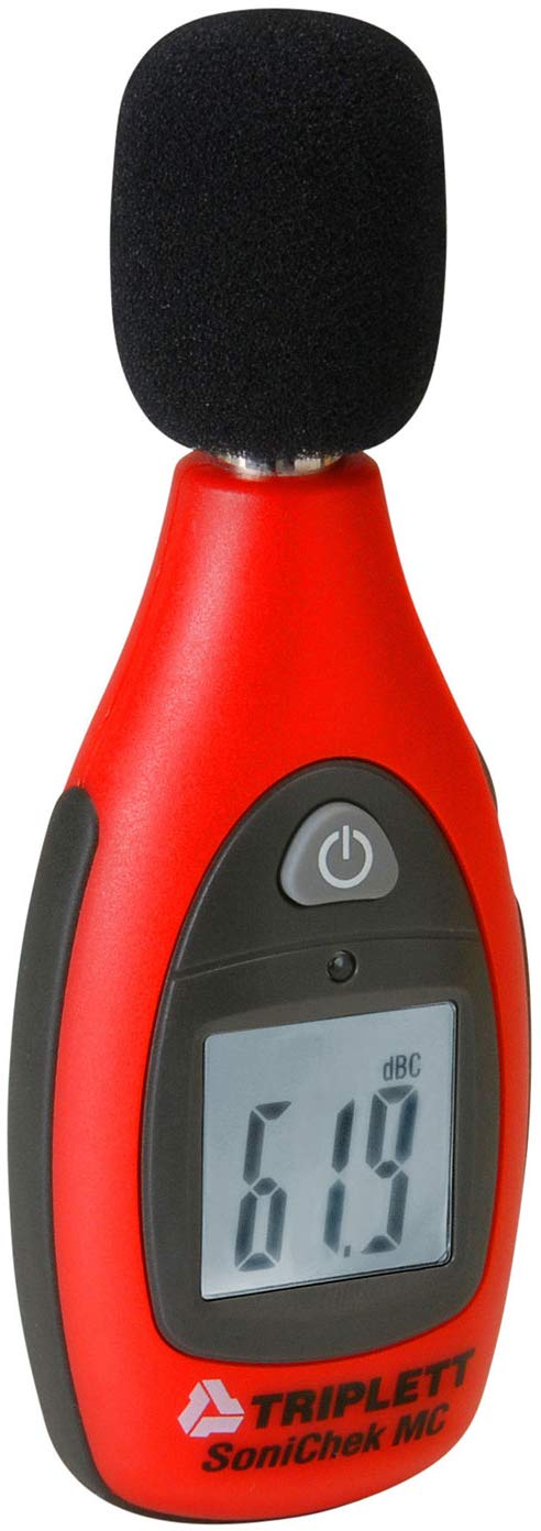 Triplett Triplett TSC-MC1 SoniChek Compact Decibel Sound Level Meter for Home Theater and Alarm Systems - C Weighted Measurement Reads 40 to 130dB  - Image 4