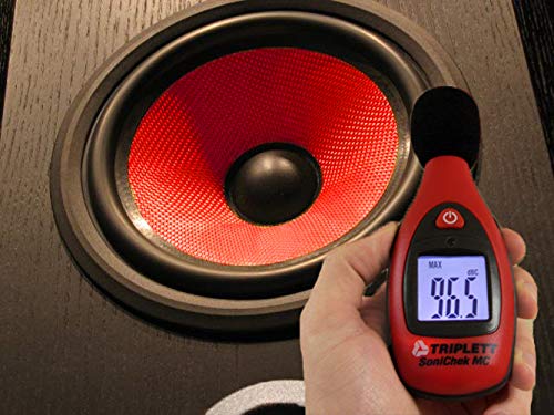 Triplett Triplett TSC-MC1 SoniChek Compact Decibel Sound Level Meter for Home Theater and Alarm Systems - C Weighted Measurement Reads 40 to 130dB  - Image 2