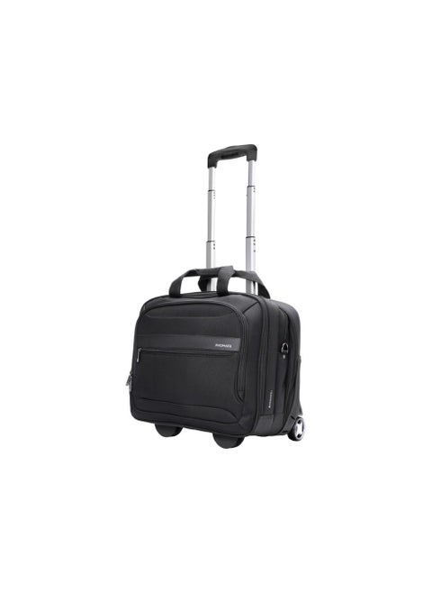 Trolley Bag, Versatile 2-in-1 Lightweight Trolley Laptop Bag with Shoulder Strap, Telescoping Handle, Water Resistance and In-Line Wheels for 16” Laptops, MacBooks, iPad, Dell XPS 13, Persona-TR