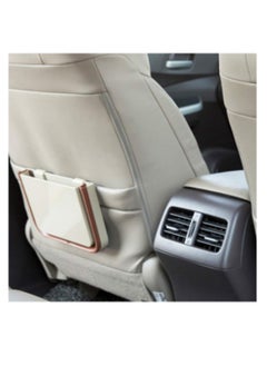 Generic Car Trash Bin For Back Seat - Beige/Brown  - Image 3