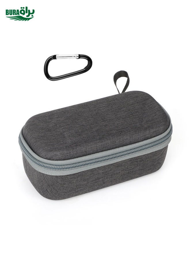 براق لـ DJI MIC 2 Sunnylife B770 Mini Case Case Case Lase Microphone Bag (رمادي)  - Image 1