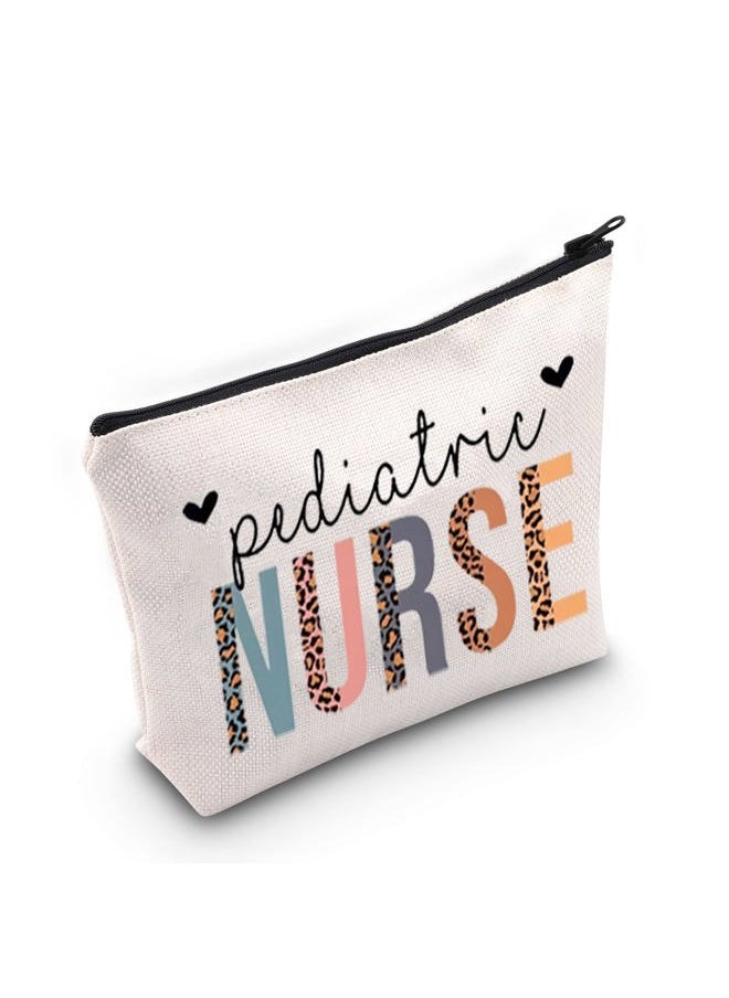 TOBGBE TOBGB RN Gift Registered Nurse Zipper Pouch Bag Nurse Appreciation Gift Nursing Graduation Gift Nursing Gift (Pediatric Nurse)  - Image 1