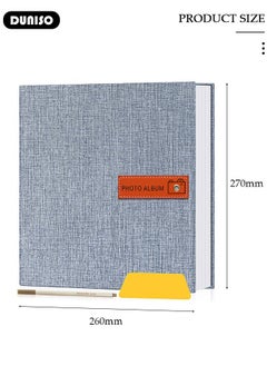 DUNISO 120 Pockets Simple Photo Album for 3-10 Inches Photos Portable Photo Album for Family Wedding Boys Girls  - Image 4