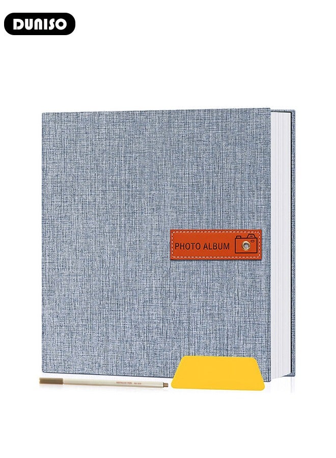 DUNISO 120 Pockets Simple Photo Album for 3-10 Inches Photos Portable Photo Album for Family Wedding Boys Girls  - Image 5