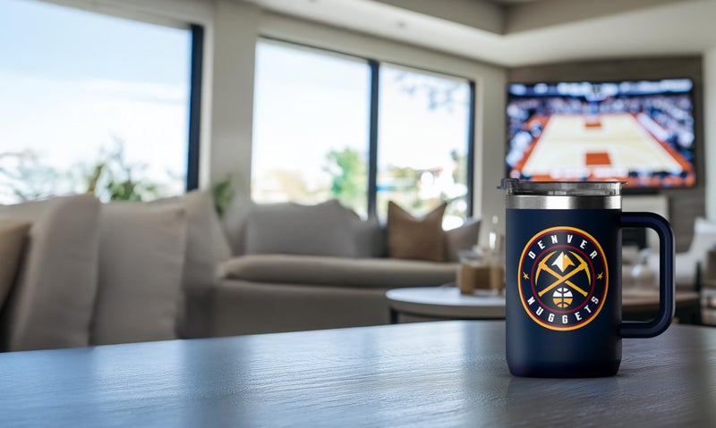 Hydrapeak x NBA Officially Licensed All-Team 18oz Insulated Coffee Mug with Flip Lid and Handle for Travel, Cold/Hot, Stainless Steel Coffee Cup Insulated, BPA-Free Double Walled, Tea Mug - Image 5