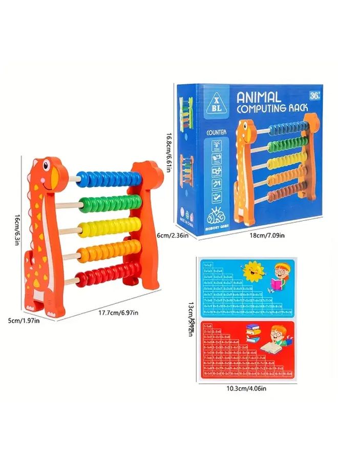 عَدّاد خرز التنين مع مخطط القوافي، هدية تعليمية للأطفال - Image 2