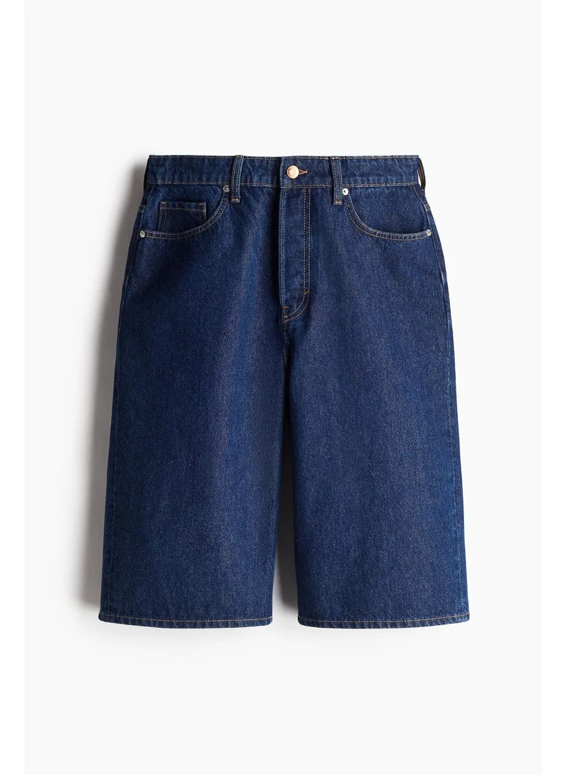 H&M High Knee Denim shorts