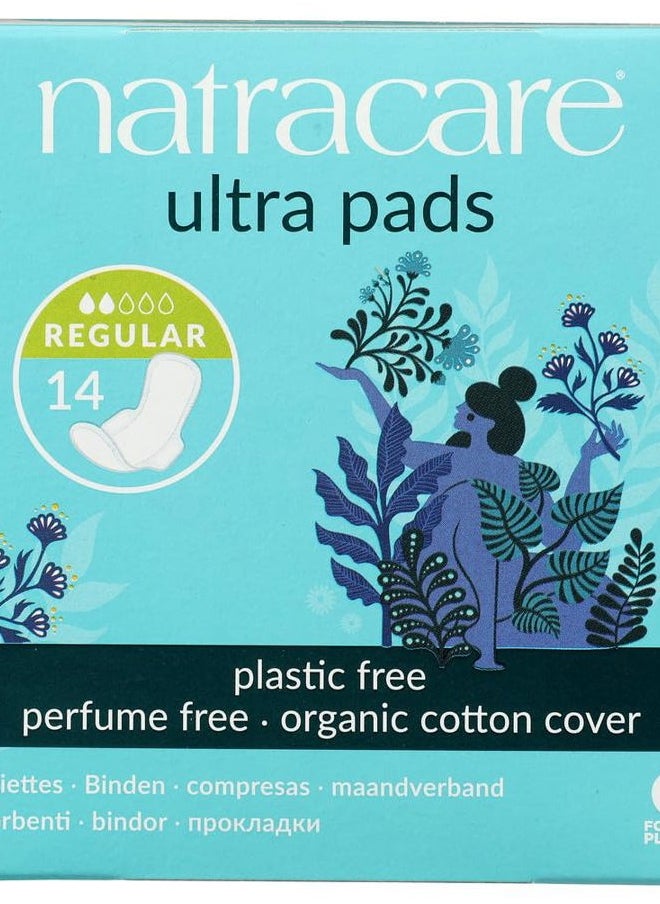 NATRACARE Natracare Pads Ultra with Wings 14 ct (2 Pack)  - Image 1