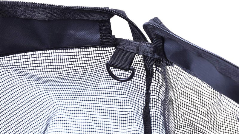 Leberna Large Mesh Beach Bag Tote Bag Grocery Storage Bag for Familiy Beach Swimming Pool Outdoor Sports, Blackb, 16.5"*8.3"*15" - Image 5