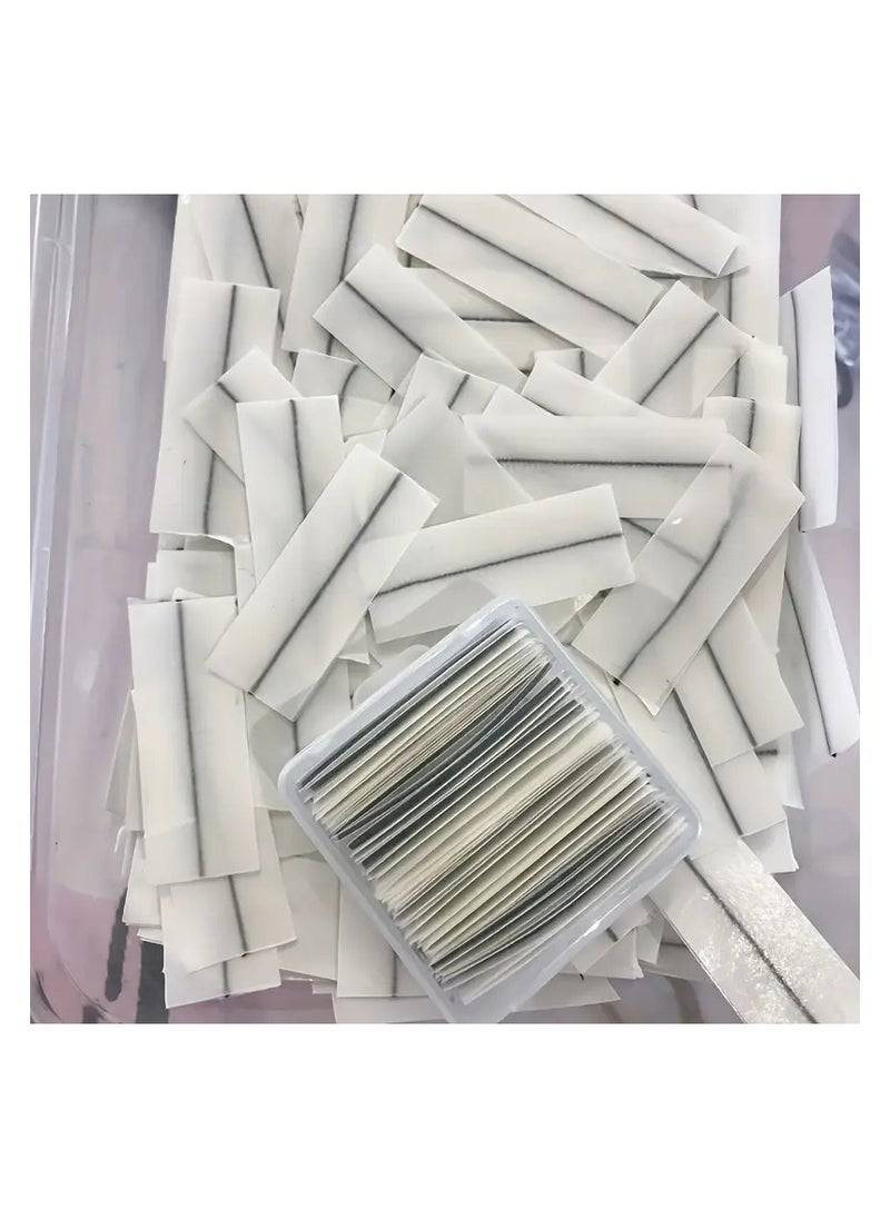 LANGMANNI 40pcs a box of self-adhesive eyelash glue strips, black waterproof self-adhesive eyelash glue strips, glue-free reusable eyelash glue strips  - Image 5