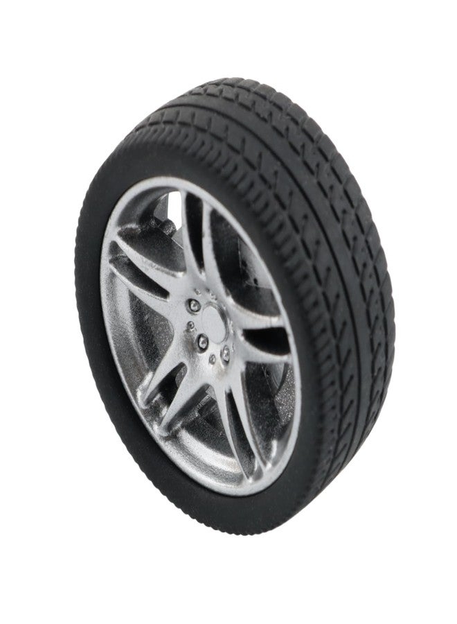 DGHAOP 4PCS Toy Car Wheels and Tyres Wheel Hub Toy Model DIY Remote Controlled Car Spare Part - Image 5