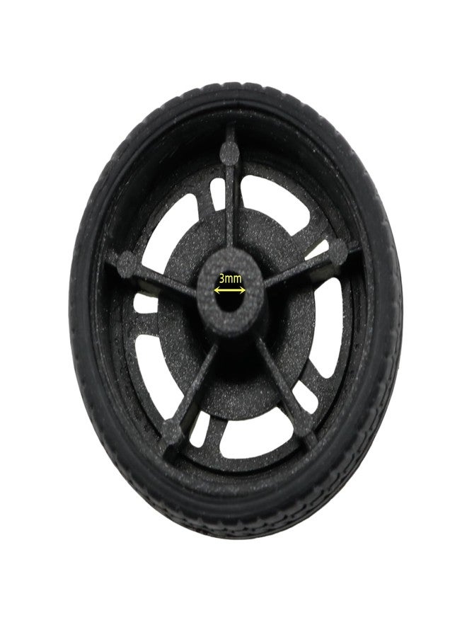 DGHAOP 4PCS Toy Car Wheels and Tyres Wheel Hub Toy Model DIY Remote Controlled Car Spare Part - Image 4