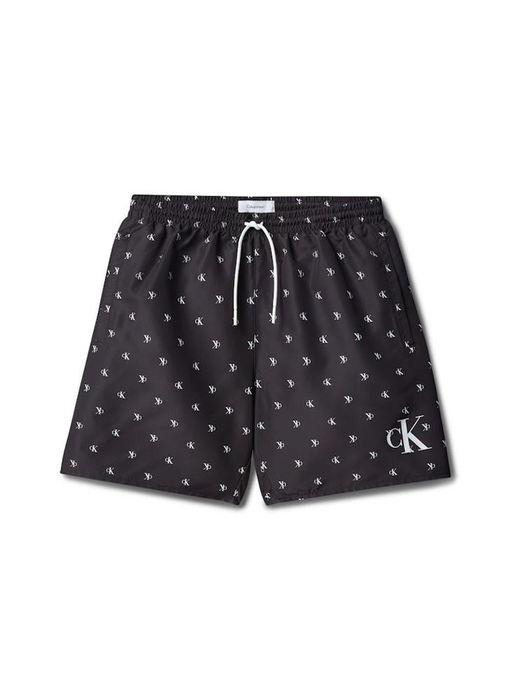 Calvin Klein Jeans Mid Length Print Swim Shorts - Image 1