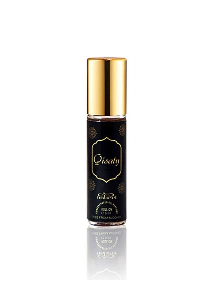 Nabeel 5 Pieces Ultimate Nabeel Roll On Collection Authentic Arabic Fragrance Oil Perfume Musk, Qisaty, Antar, Gold 24k, Al Ghadeer 6 ML  - Image 2