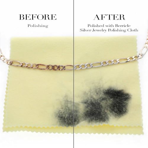 BERRICLE Silver Jewelry Polishing Cloth Large Size 7.5 inch x 5 inch - Image 2