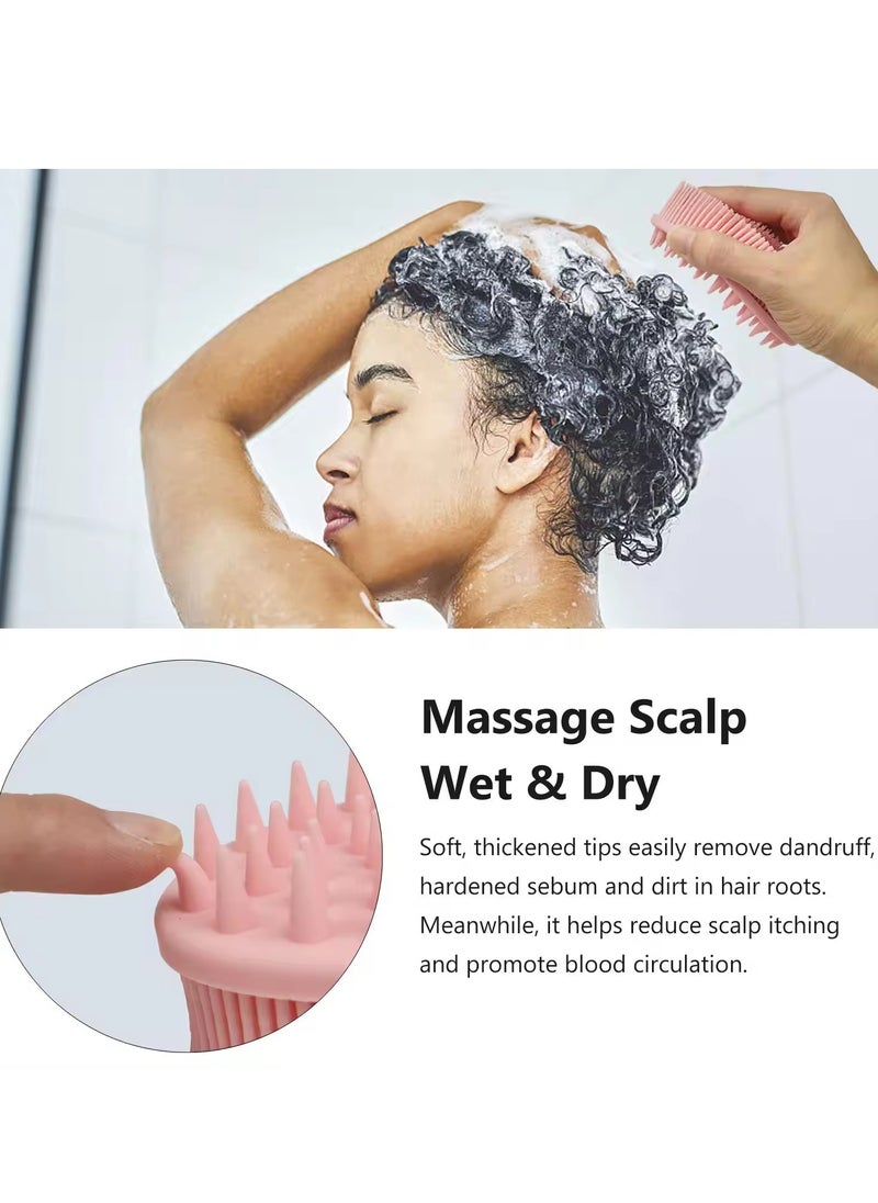 Prime by javaudan - Silicone Body Scrubber, Exfoliating brush, 2 in 1 Bath and Shampoo Brush, Scalp Massager, Lathers Well, Long Lasting, Easy to Clean,And More Hygienic Than Traditional Loofah - Image 1