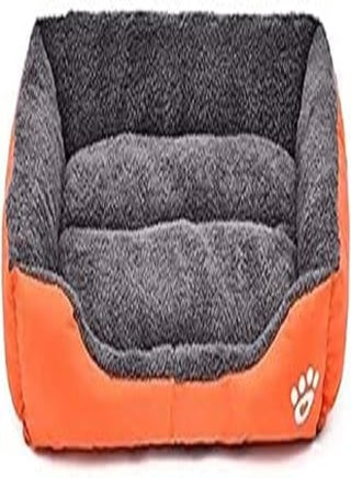 Self warming orthopedic lambs wool rectangle shape puppy bed for small dog cats, orange, medium size - pzsku/Z50D602B35724BF0752BDZ/45/_/1722279208/762468d4-2461-4dc7-b559-00a691855558