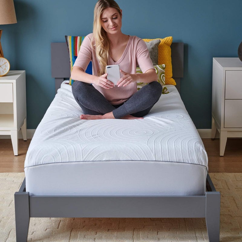 Tempur-Pedic Protect Waterproof Mattress Protector, Twin, White - Image 2