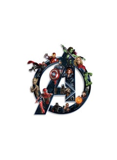 DivineDesigns DivineDesigns™ Vinyl Avengers Printed Wall Sticker for Wall Decoration | Ideal for Home and Living Room, Bedroom, Kids Room - Multicolour 22X24 Inches (Pack of 1)  - Image 1