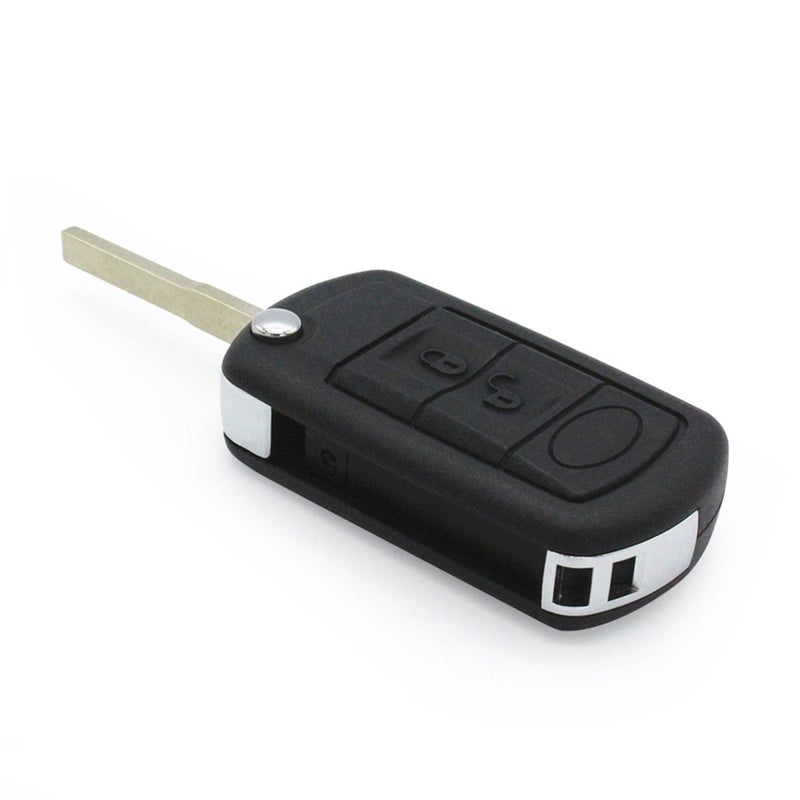 3 Buttons BTN Remote Key Fob Case Fit for  Range Rover LR3 2005 2006 2007 2008 2009 - Image 1