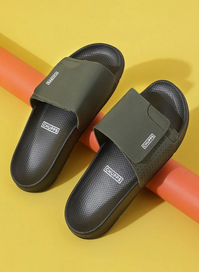 CHUPPS Solid Hues SLIDES & FLIPFLOP