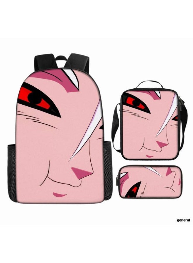 عام حقيبة ظهر مطبوعة عالمية مشتركة - مجموعة حقائب ظهر من ثلاث قطع (متوفرة للطلاب والأطفال والأصدقاء في النزهايات وتسلق الجبال وما إلى ذلك) - 13 - Image 1