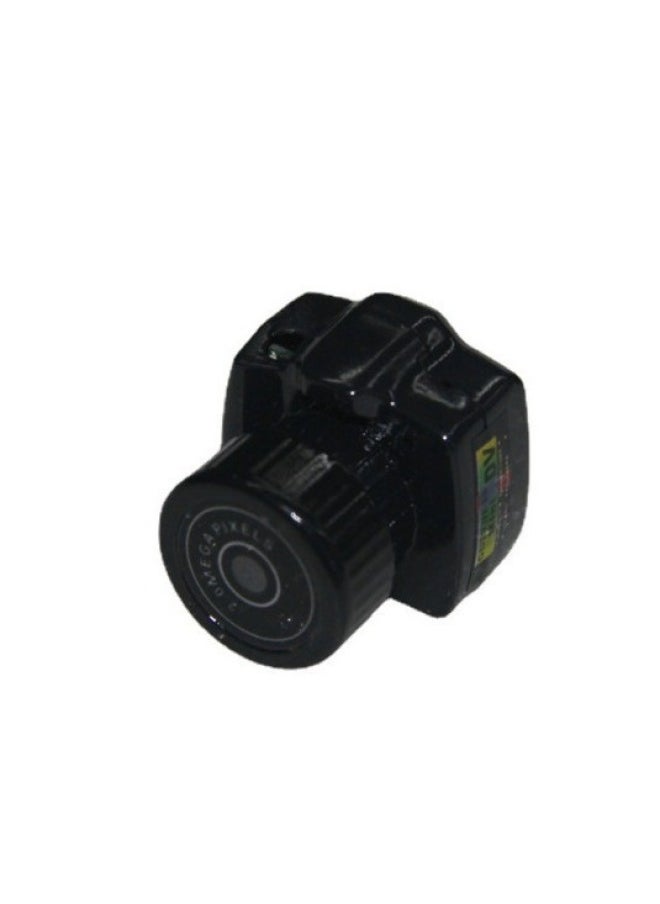 Generic Campus Small Camera Y2000 Student Children Camera Outdoor Dv Sports Camera Travel Digital Camera Y4000-Body Color:Standard English Version Black +128g  - Image 3