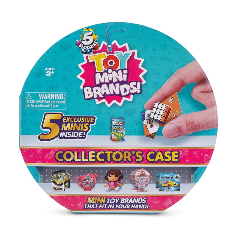 5 Surprise Toy Mini Brands Collector's Case - Store & Display 30 Minis with 4 Exclusive Minis Included by ZURU - Image 1