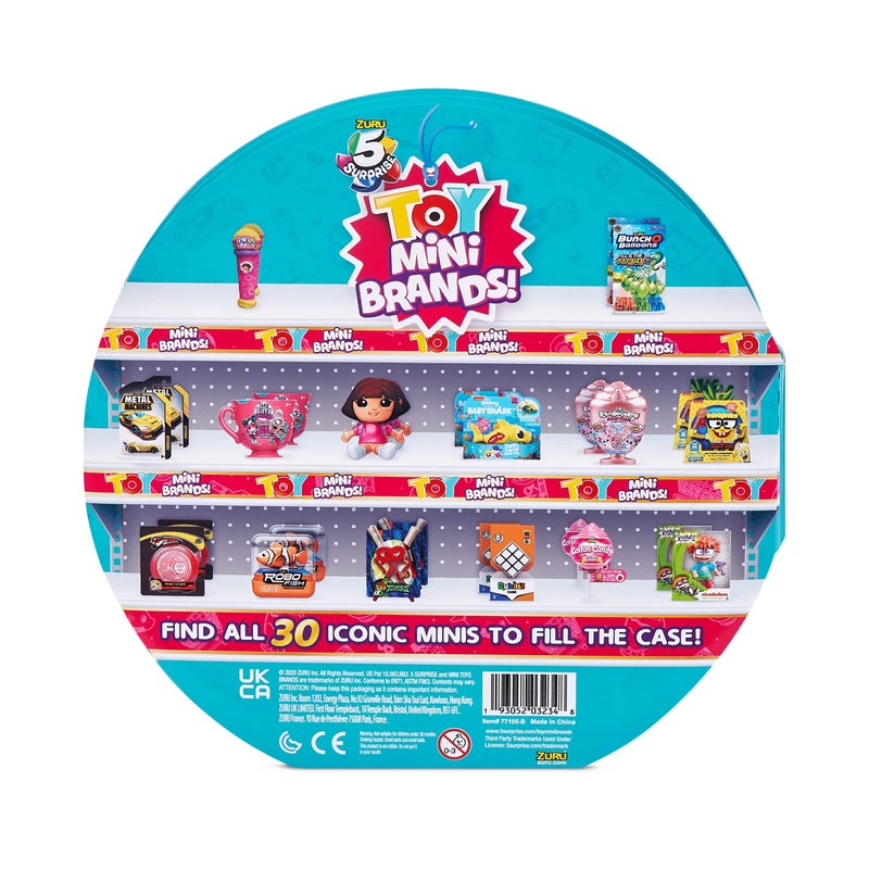 5 Surprise Toy Mini Brands Collector's Case - Store & Display 30 Minis with 4 Exclusive Minis Included by ZURU - Image 3