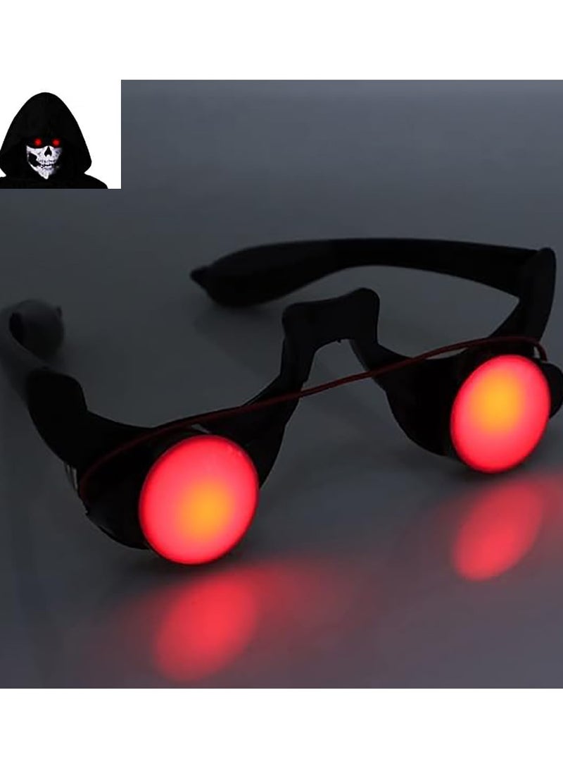 LED Glasses with Lights Suitable for Party Decoration Masquerade Role-Playing Props (Luminous Glasses) - Image 2