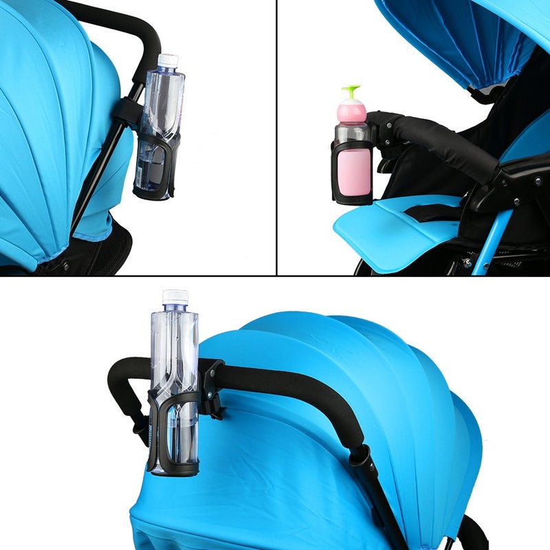 Accmor Bike Cup Holder, Bike Water Bottle Holders, Universal 360 Degrees Rotation Cup Holder for Bicycle, Stroller, Scooter, Walker, Wheelchair, Bike Bottle Holders for Kids Adults, 2 Pack - Image 5
