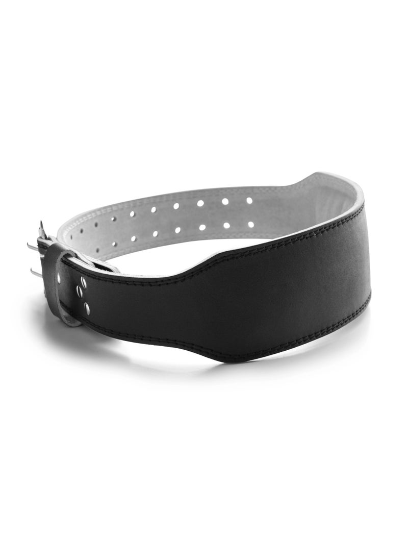 Generic Gym Leather Weight Lifting Belt with Padded Back Support and Adjustable Buckle  - Image 1