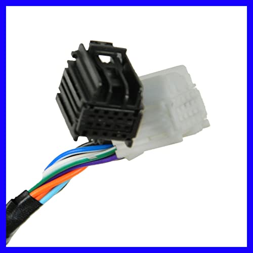 TRQ Driver & Passenger Side Mirror Set Power Power Folding with Puddle Light Compatible with 07-13 Chevrolet GMC GM1320377 GM1321377 - Image 5