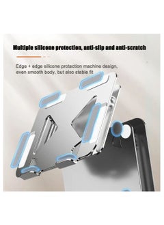 Home & More Elegant and Simple Deigned Aluminum Alloy Laptop Stand with Adjustable Height Compatible with 10 to 16 inches Laptops  - Image 3