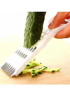 Octopus Bazaar Mixed Color Multi-Function 5 in 1 Peeler | Grating, Chopping, Peeling, Carving, Cutting  - Image 5