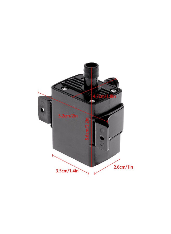 ANSELF Ultra-quiet Mini DC12V 4.2W Micro Brushless Water Oil Pump Waterproof Submersible Fountain Aquarium Circulating 240L/H Lift 300cm  - Image 2