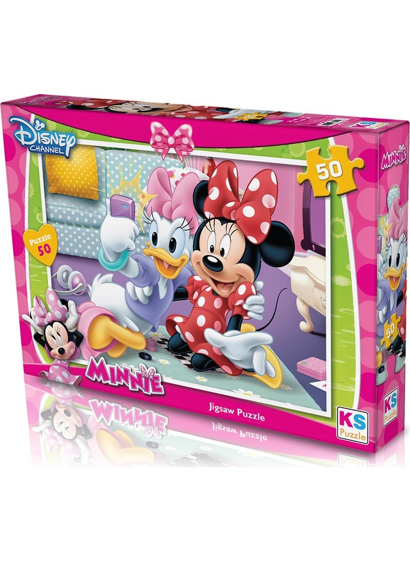 KS Games Minnie Mouse Puzzle 50  - Image 1