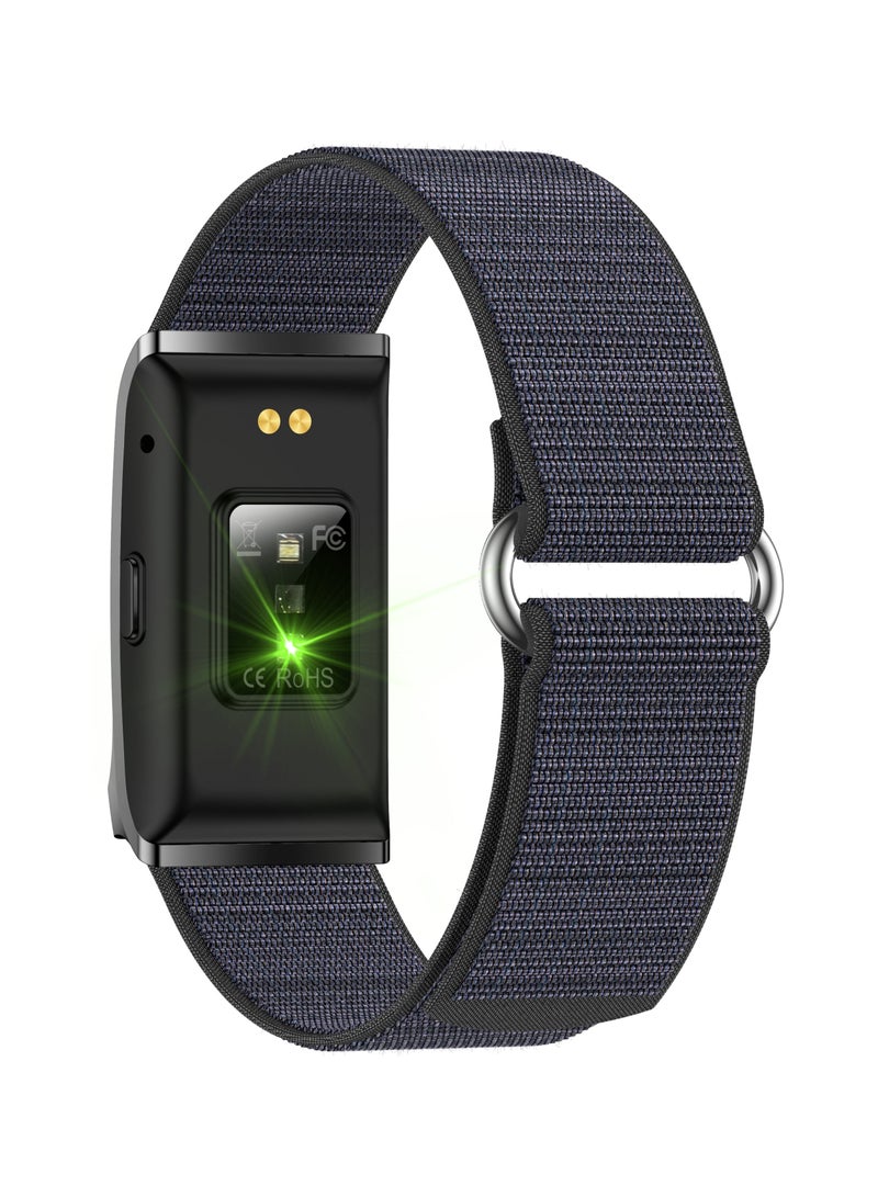 LIGE Men's Smart Bracelet for Sports,Fitness & Activity All Day Monitoring, Waterproof Lightweight Sports Tracker,GPS Running Trajectory,Multi-data Analysis Smart Band,Two Black Replaceable Straps  - Image 4