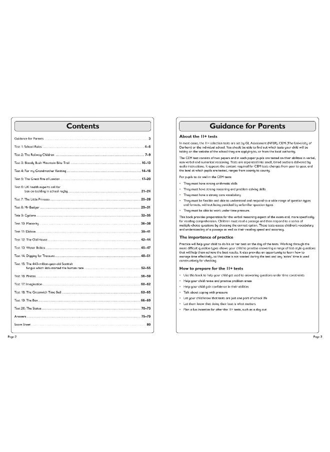 11+ Verbal Reasoning Comprehension Practice Workbook: For the 2025 CEM Tests  - Image 4