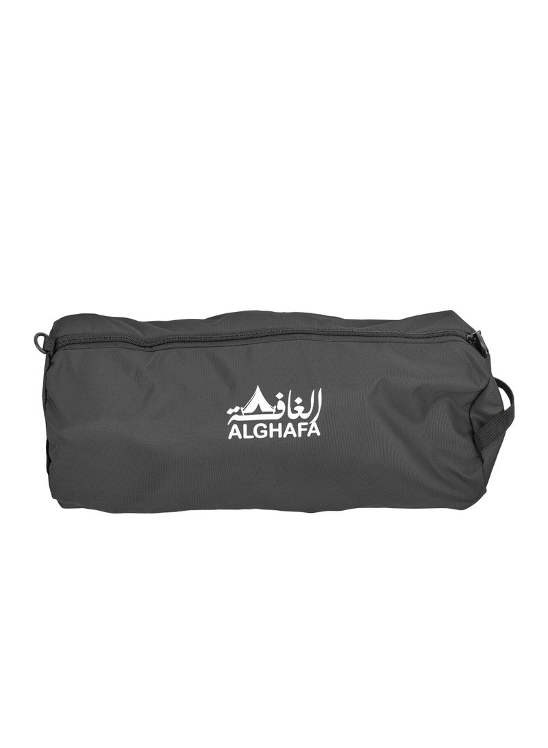 ALGHAFA 360 Degree Rotating Folding Chair, Lightweight Camping Chair, Portable, Outdoor Folding Chairs for Travel, Camping, Hiking, Fishing, Beach (black) - Image 2