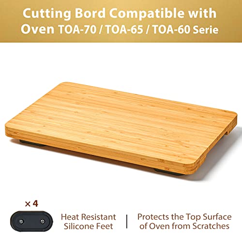 Umilife Cutting Board Compatible with TOA-70/TOA-65/TOA-60 Series Air Fryer (Oven Excluded), Accessories for Convection Toaster Oven, Creates Storage Space, Protects Cabinet Cupboard - Image 2
