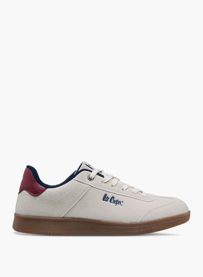 Lee Cooper Men's Panelled Lace-Up Closure Sneakers