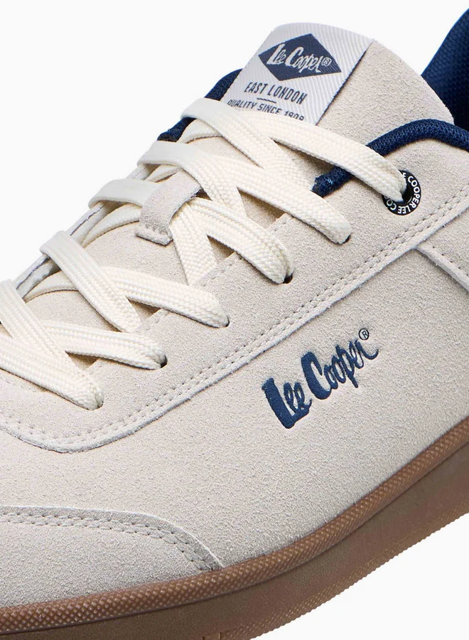 Lee Cooper Men's Panelled Lace-Up Closure Sneakers