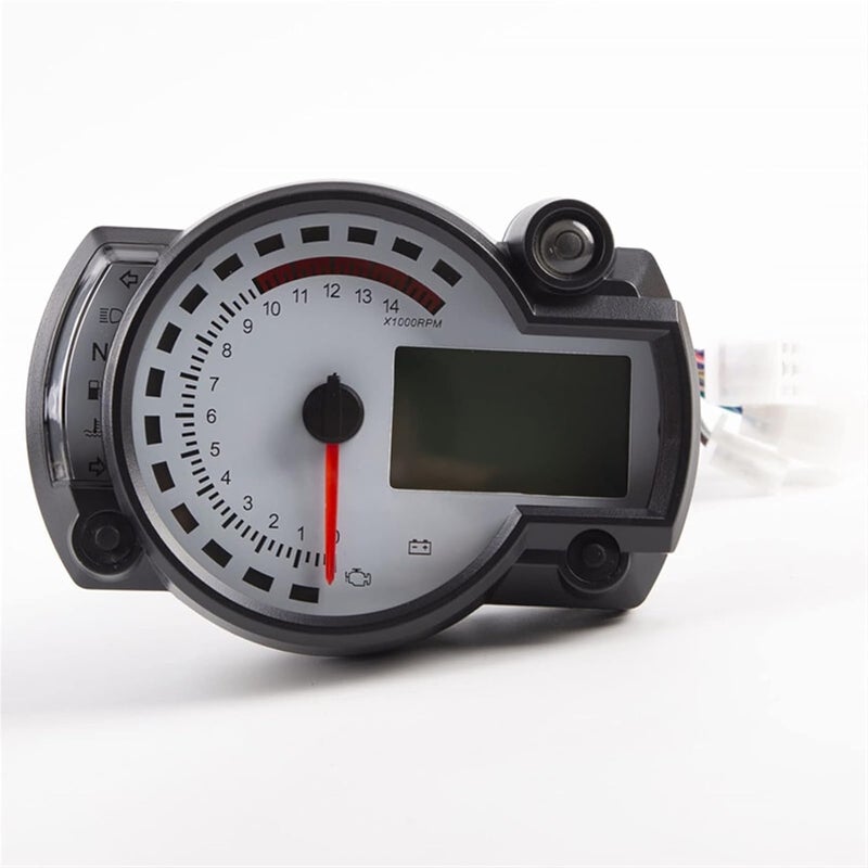 DEMULAX Digital Motorcycle Speedometer Cluster - Image 1