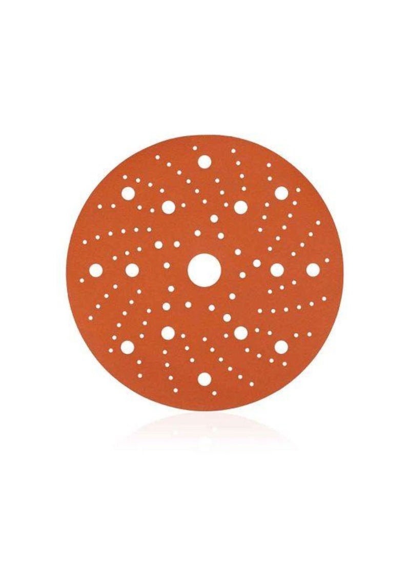 RHINOMOTIVE Automotive CERAMIC EXTREME Plus Abrasive Discs 150MM MULTI HOLE  Grit 240 50Pcs  - Image 2
