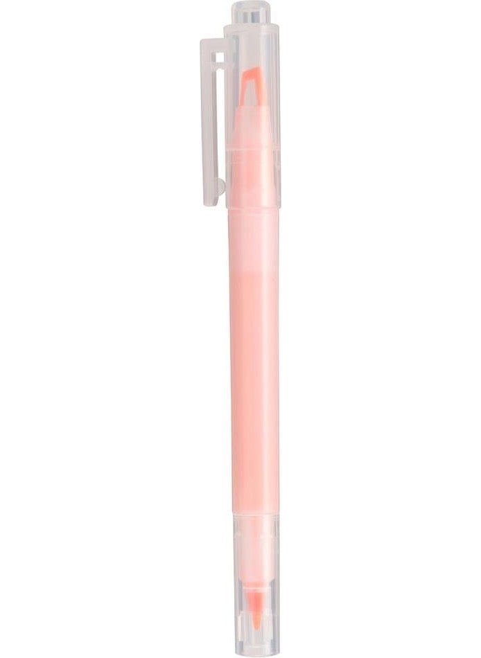 MUJI Double-Sided Neon Orange Highlighter  - Image 1