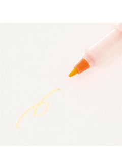 MUJI Double-Sided Neon Orange Highlighter  - Image 3