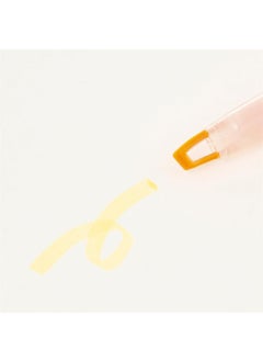 MUJI Double-Sided Neon Orange Highlighter  - Image 2