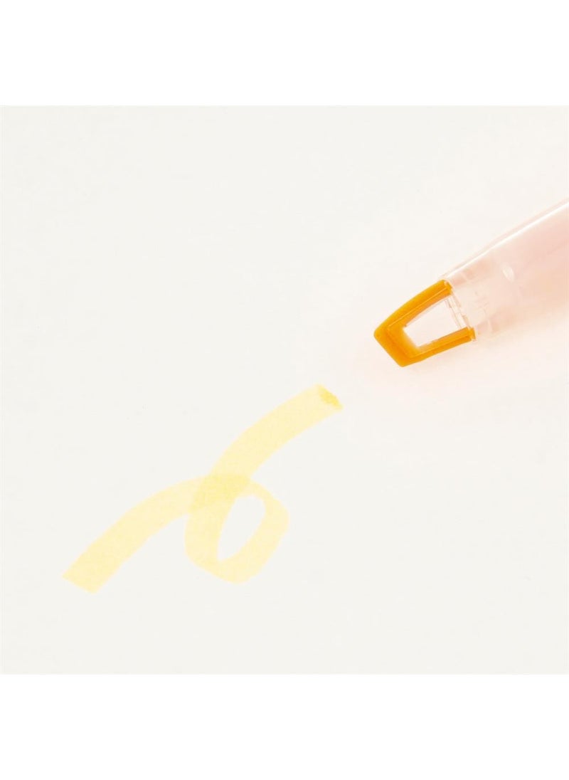 MUJI Double-Sided Neon Orange Highlighter  - Image 2