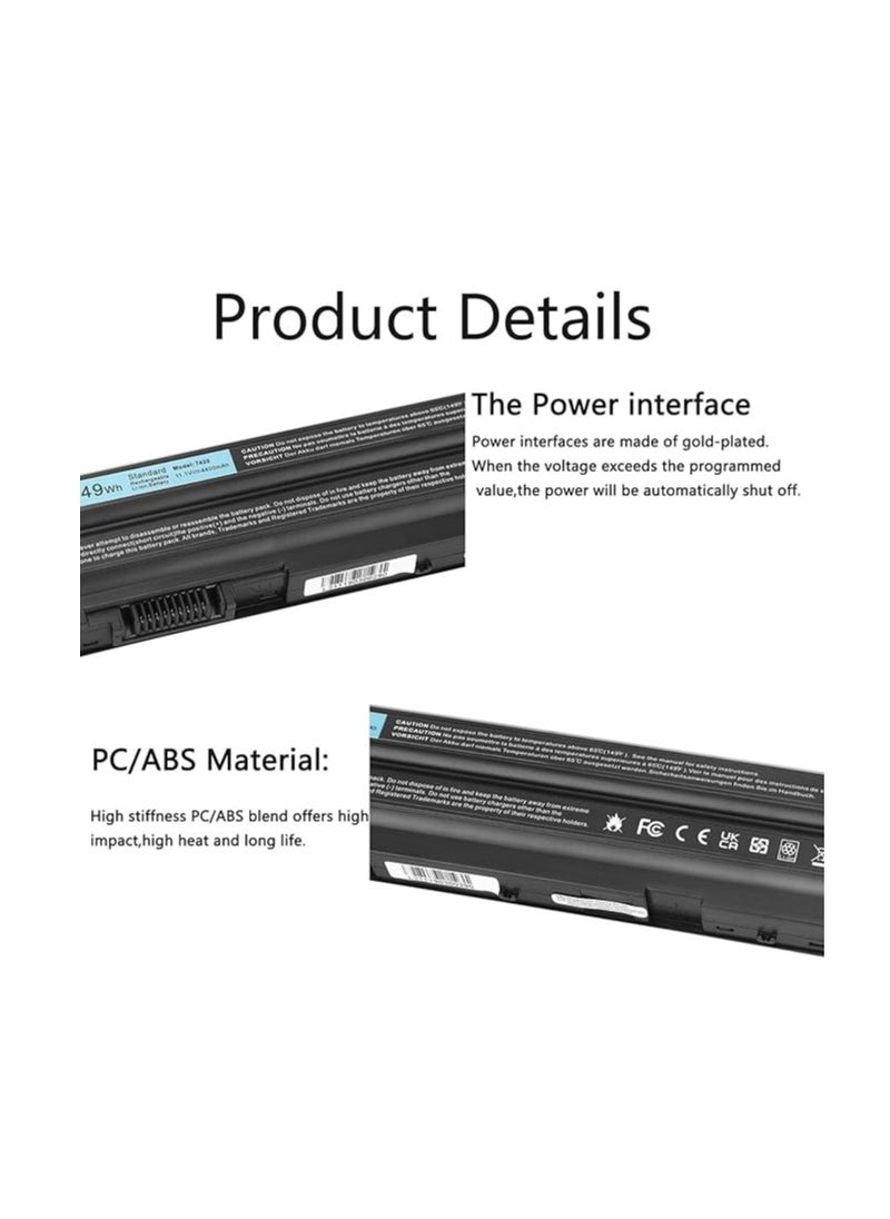 Genaray Laptop Battery T54FJ 8858X M5Y0X N3X1D Compatible with Dell Latitude E6420 E6520 E6530 E6540 E5430 E5530 Inspiron 15R 17R 5520 7720 – High Performance Replacement  - Image 3
